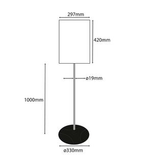 Exacompta Espositore informativo leggio da terra alluminio e panello A3 - x 5  