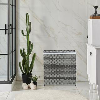 Northix Wäschekorb in Rattanoptik 110 L  