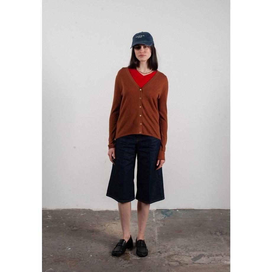 Studio Cashmere8 Frida 3 Cardigan Col V  