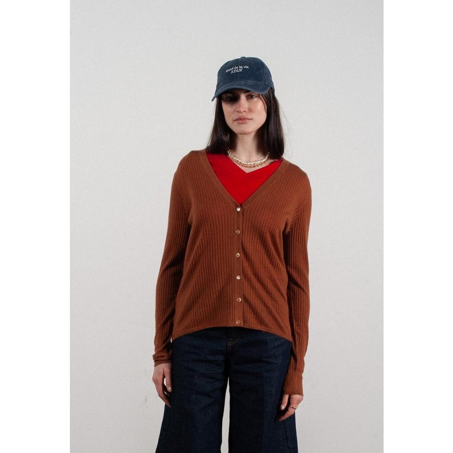 Cardigan col V femme - FRIDA 3