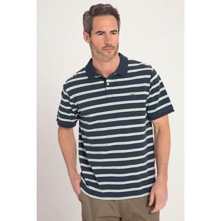 JP1880  Poloshirt, Halbarm, Ringel, Piqué 