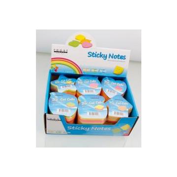 ROOST Sticky Notes maxi 70x70mm 4005 6 Motive, neon