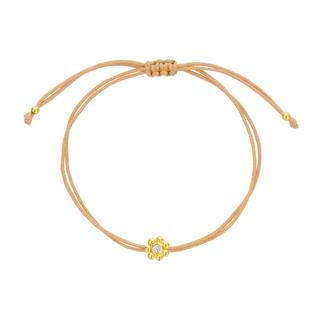 Steinkult  Armband mit Diamant in silbervergoldeter Fassung "My pretty diamond" 