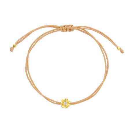 Steinkult  Armband mit Diamant in silbervergoldeter Fassung "My pretty diamond" 