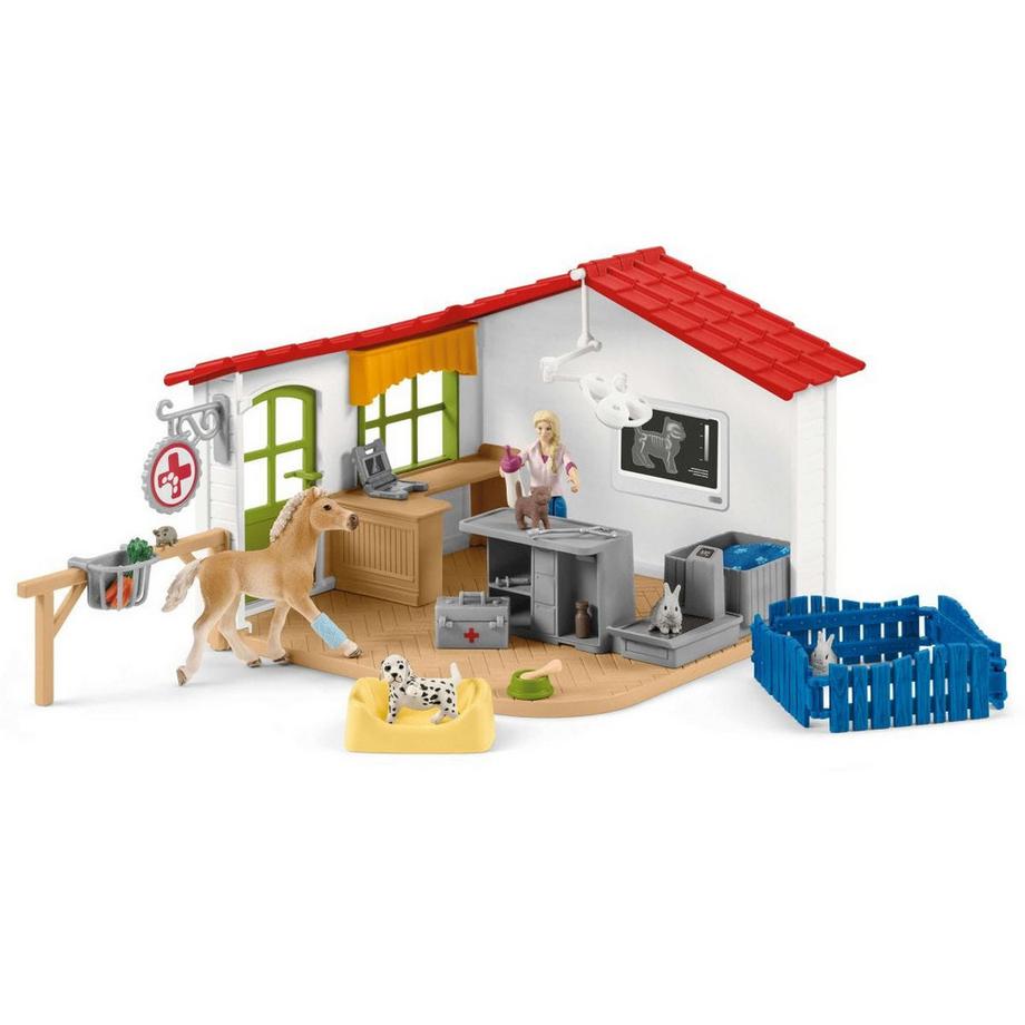 Schleich  Schleich Boerderij - Dierenartspraktijk Met Dieren 42502 