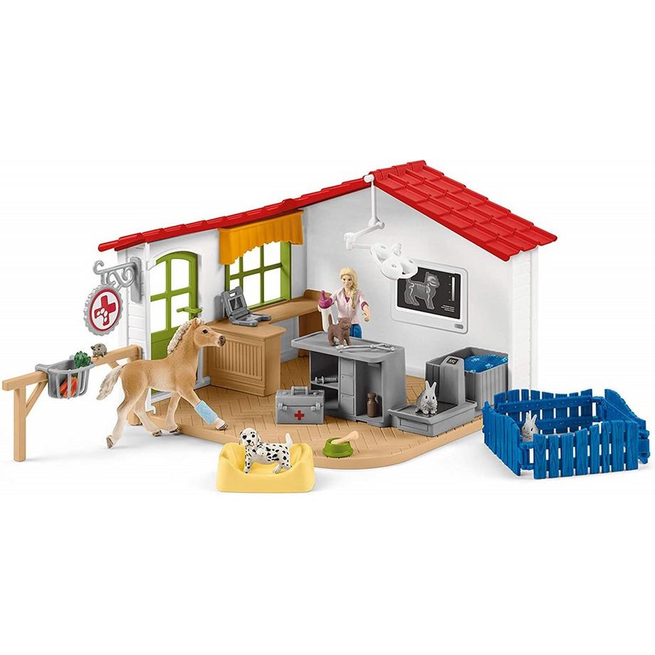 Schleich Boerderij - Dierenartspraktijk Met Dieren 42502