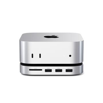 Supporto e hub Mac Mini M4 in alluminio con SSD NVME