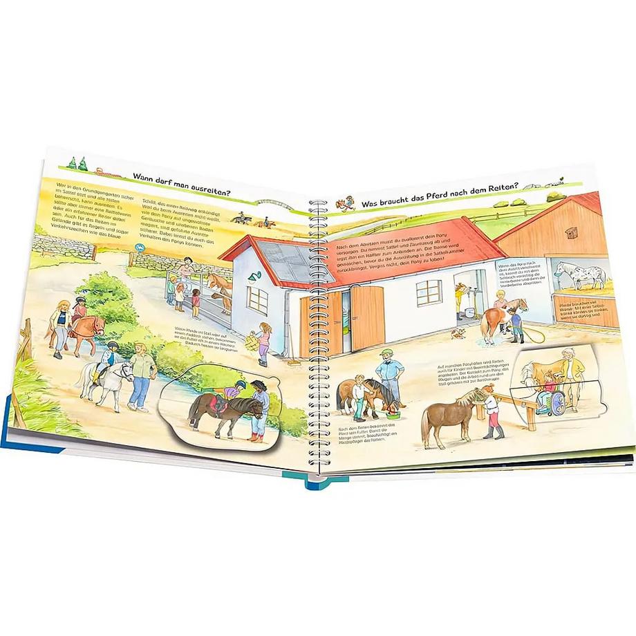 Wieso? Weshalb? Warum?, Band 73: Komm mit zum Reiten Erne, Andrea; Brockamp, Melanie (Illustrationen) Gebundene Ausgabe 