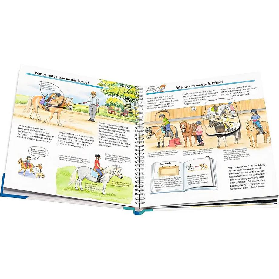 Wieso? Weshalb? Warum?, Band 73: Komm mit zum Reiten Erne, Andrea; Brockamp, Melanie (Illustrationen) Gebundene Ausgabe 