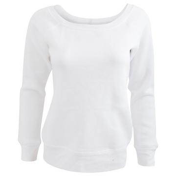 Bella Triblend Slouchy Sweatshirt mit weitem Ausschnitt