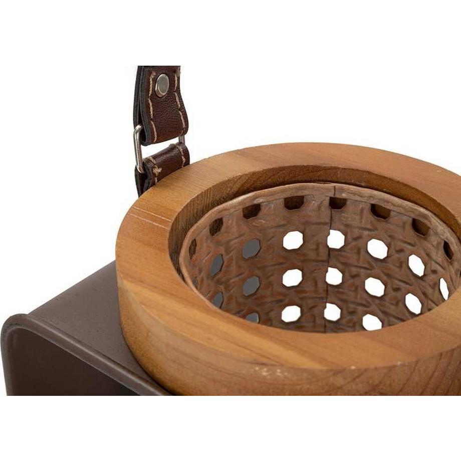 mutoni Laterne Rattan Metall  