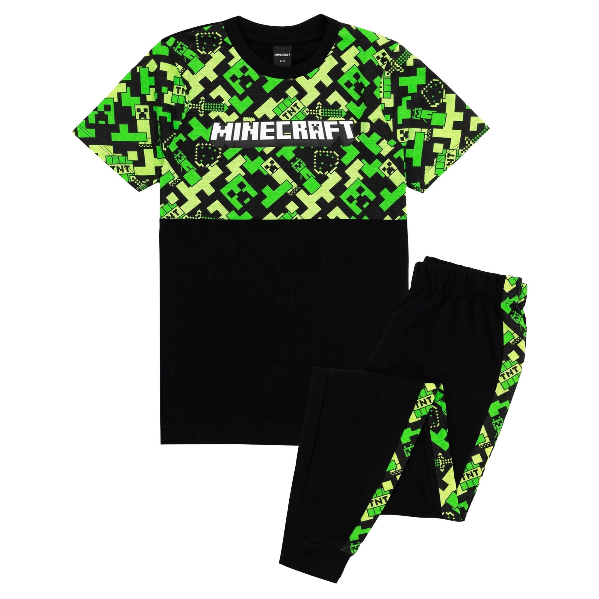 MINECRAFT  Schlafanzug mit Shorts 