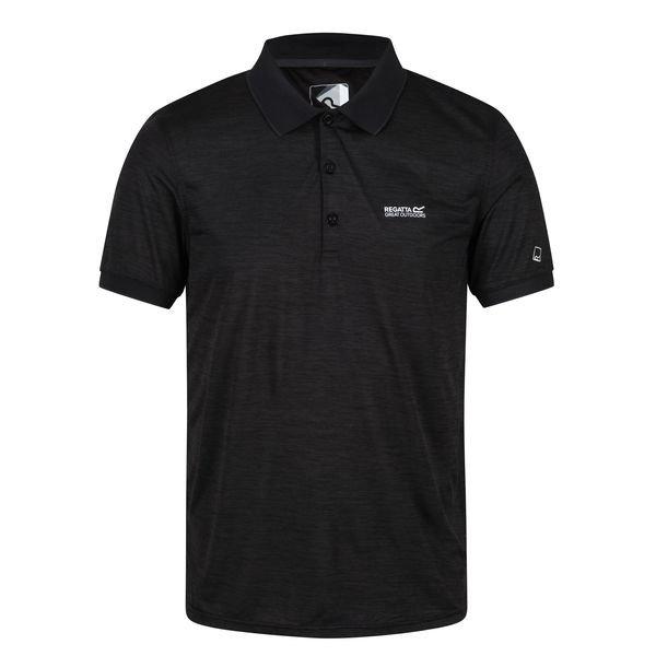 Image of Poloshirt Remex Ii Kurzärmlig Herren Schwarz 3XL