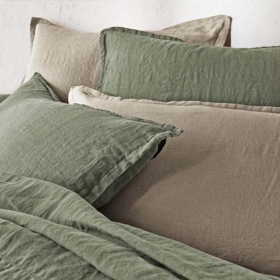 La Redoute Intérieurs Fodera per cuscino Linot in lino prelavato  