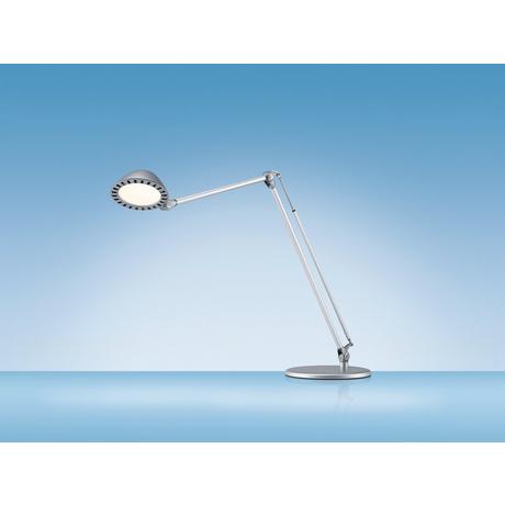 Hansa Lampe de bureau LED Blossom argent  