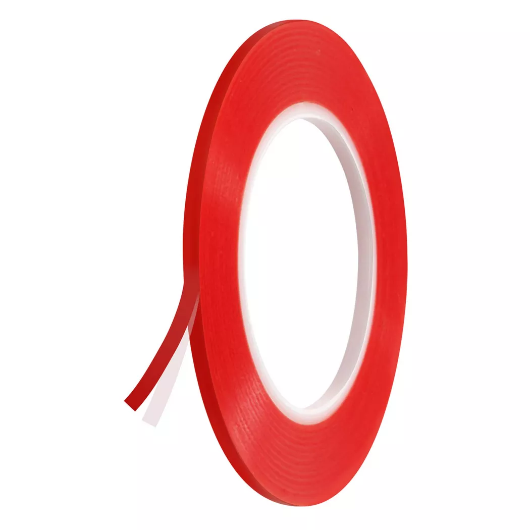 Avizar - Doppelseitiges Klebeband Breite 4mm, Transparent