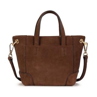 Kate Lee  Petit sac porté bandoulière en cuir Tane V chocolat 