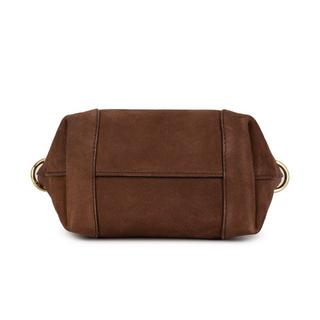 Kate Lee  Petit sac porté bandoulière en cuir Tane V chocolat 