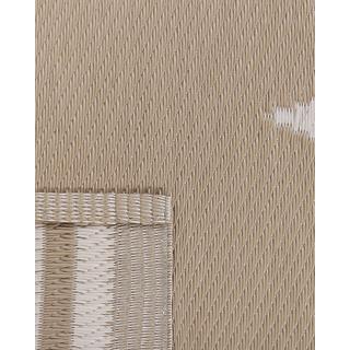 Beliani Outdoorteppich aus Polypropylen Modern LATUR  