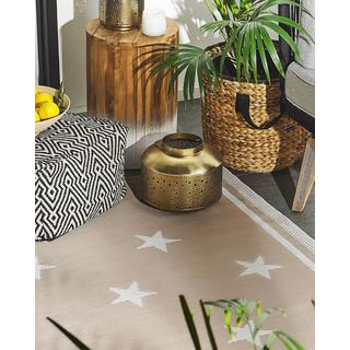 Beliani Outdoorteppich aus Polypropylen Modern LATUR  