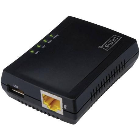 Digitus  Netzwerk USB-Server USB 2.0, LAN (10/100 MBit/s) 