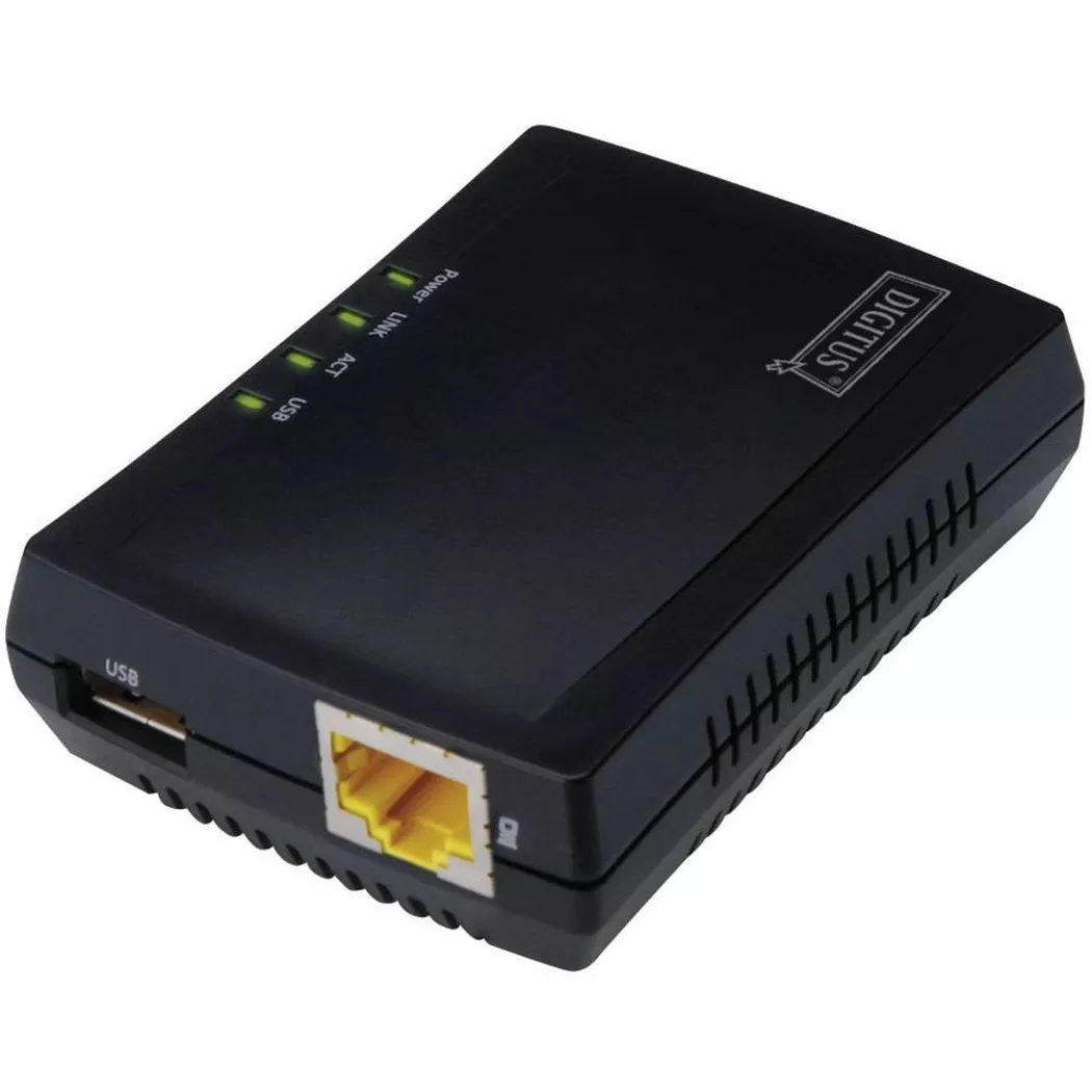 Digitus 1-Port USB 2.0 Multifunction Network Server