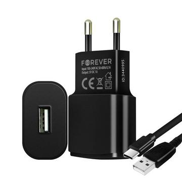 Chargeur Secteur 1A USB Type C Forever