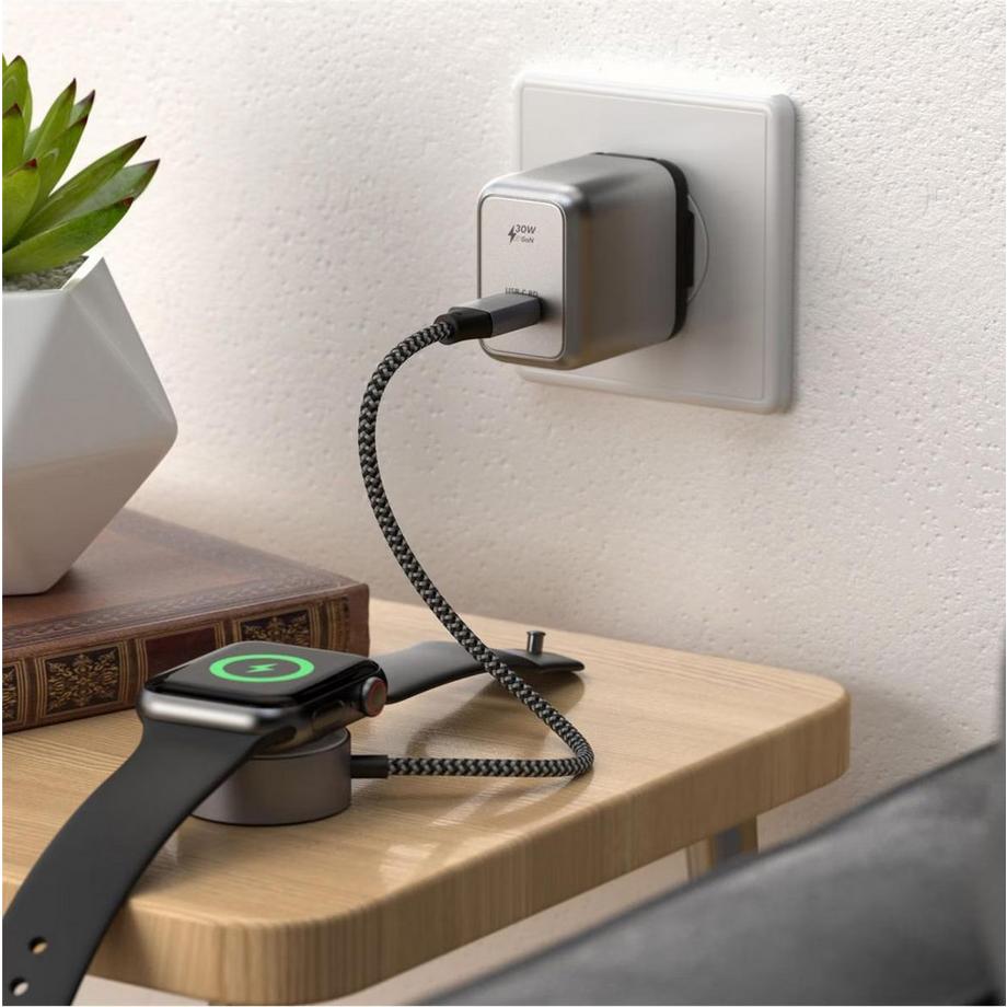 SATECHI  USB-C Apple Watch Schnellladekabel 