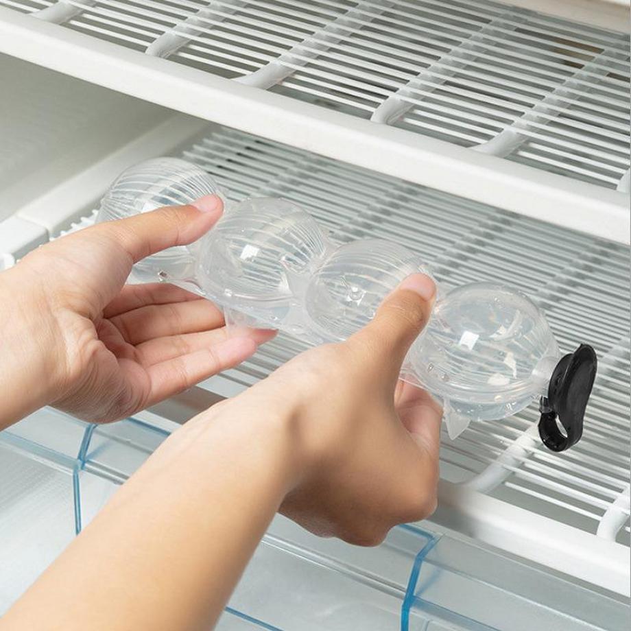 Northix Forme de glace - 4 boules de glace  