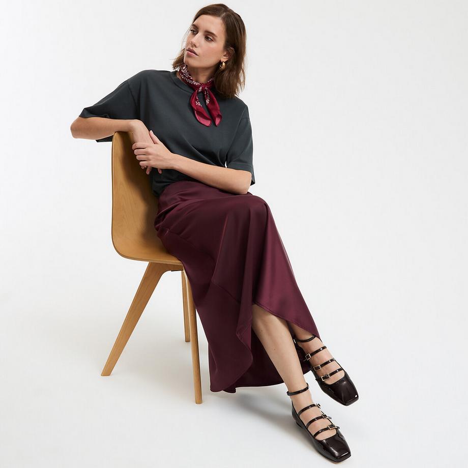 La Redoute Collections T-Shirt mit rundem Ausschnitt  