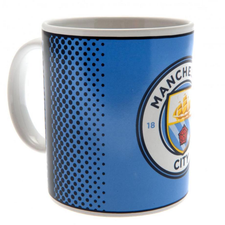 Manchester City Kaffeebecher, Mit Farbverlauf  