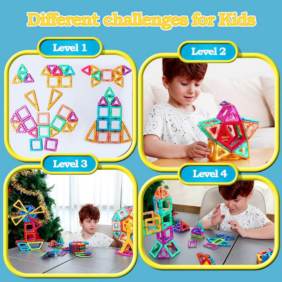 Activity-board  Magnetische Blöcke Set STEM magnetische Blöcke 