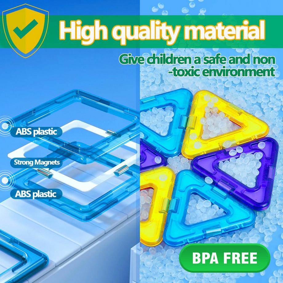 Activity-board  Magnetische Blöcke Set STEM magnetische Blöcke 