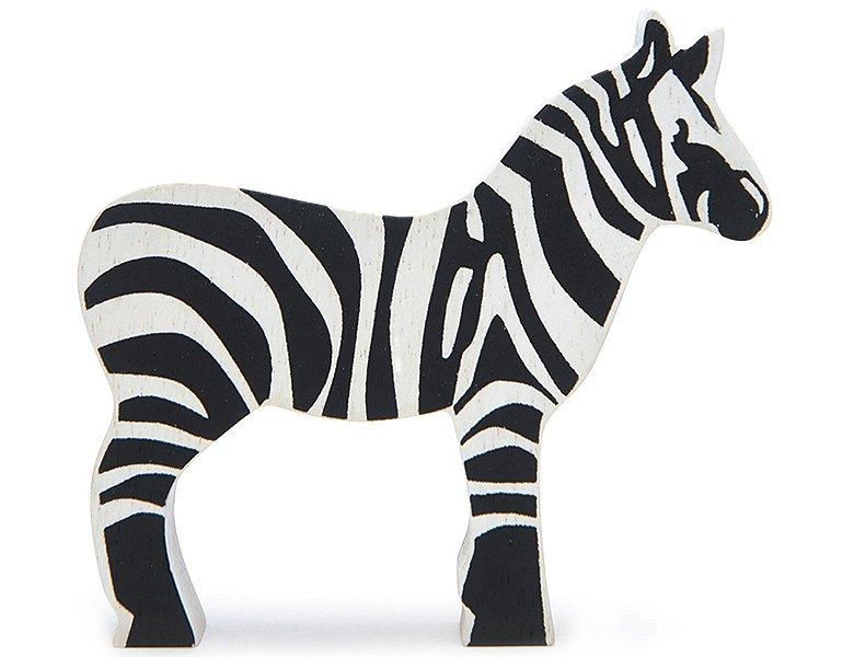 Tender Leaf Toys  Holztier Zebra 