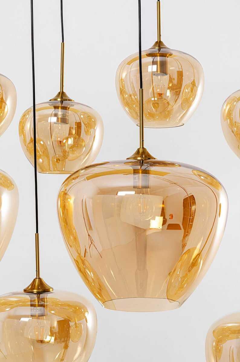 KARE Design Hängeleuchte Sphere Amber 160  