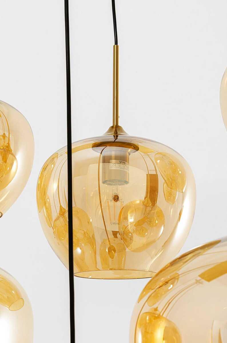 KARE Design Hängeleuchte Sphere Amber 160  