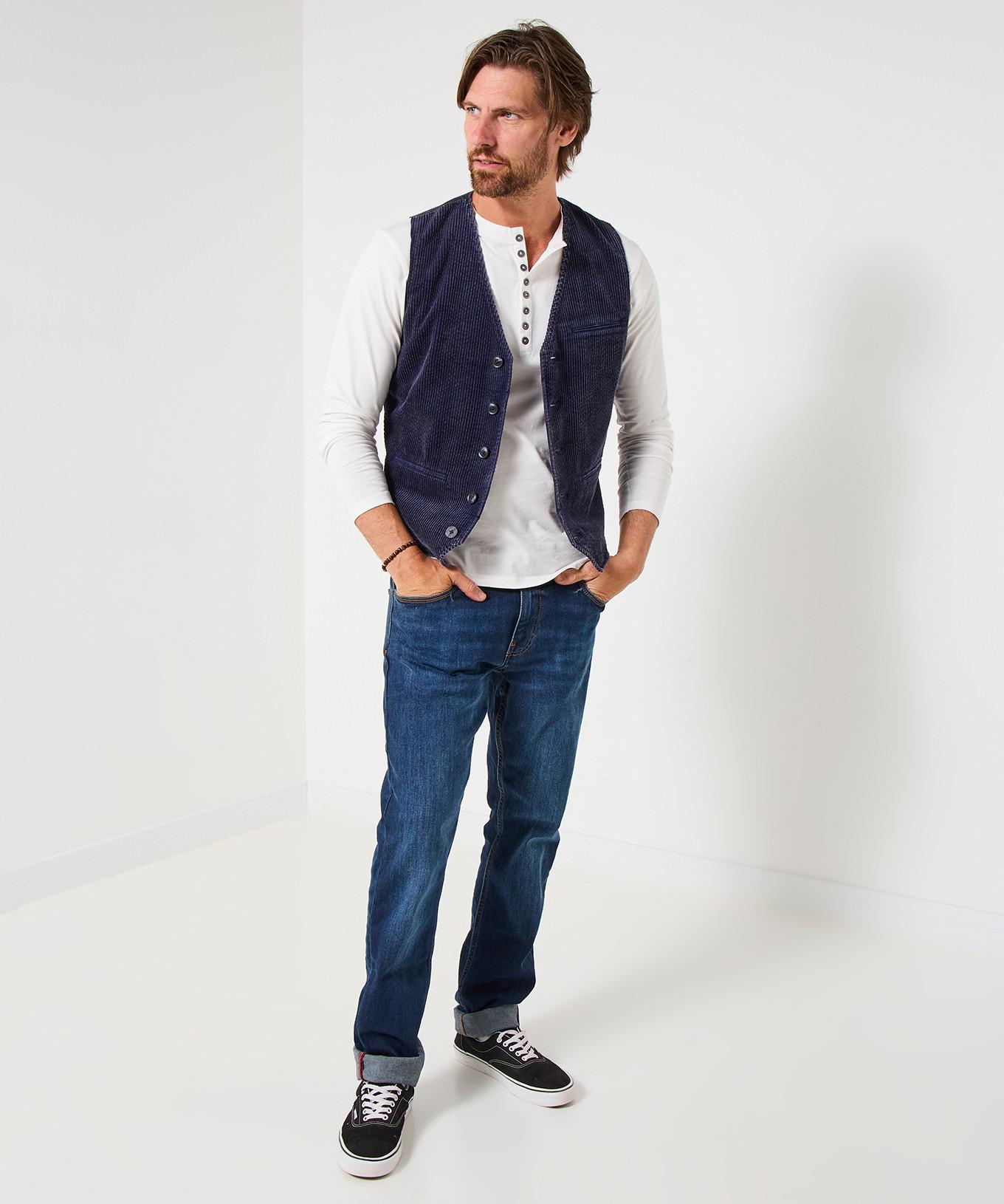 Joe Browns Stilvolle Cord-Vorderseite-Weste  