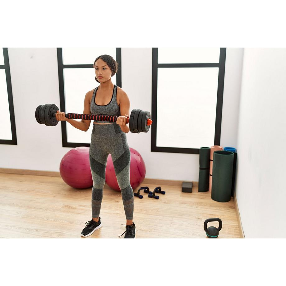 Northio  Haltères réglables 2x ensemble d'haltères de 20 kg barre de 40 kg 