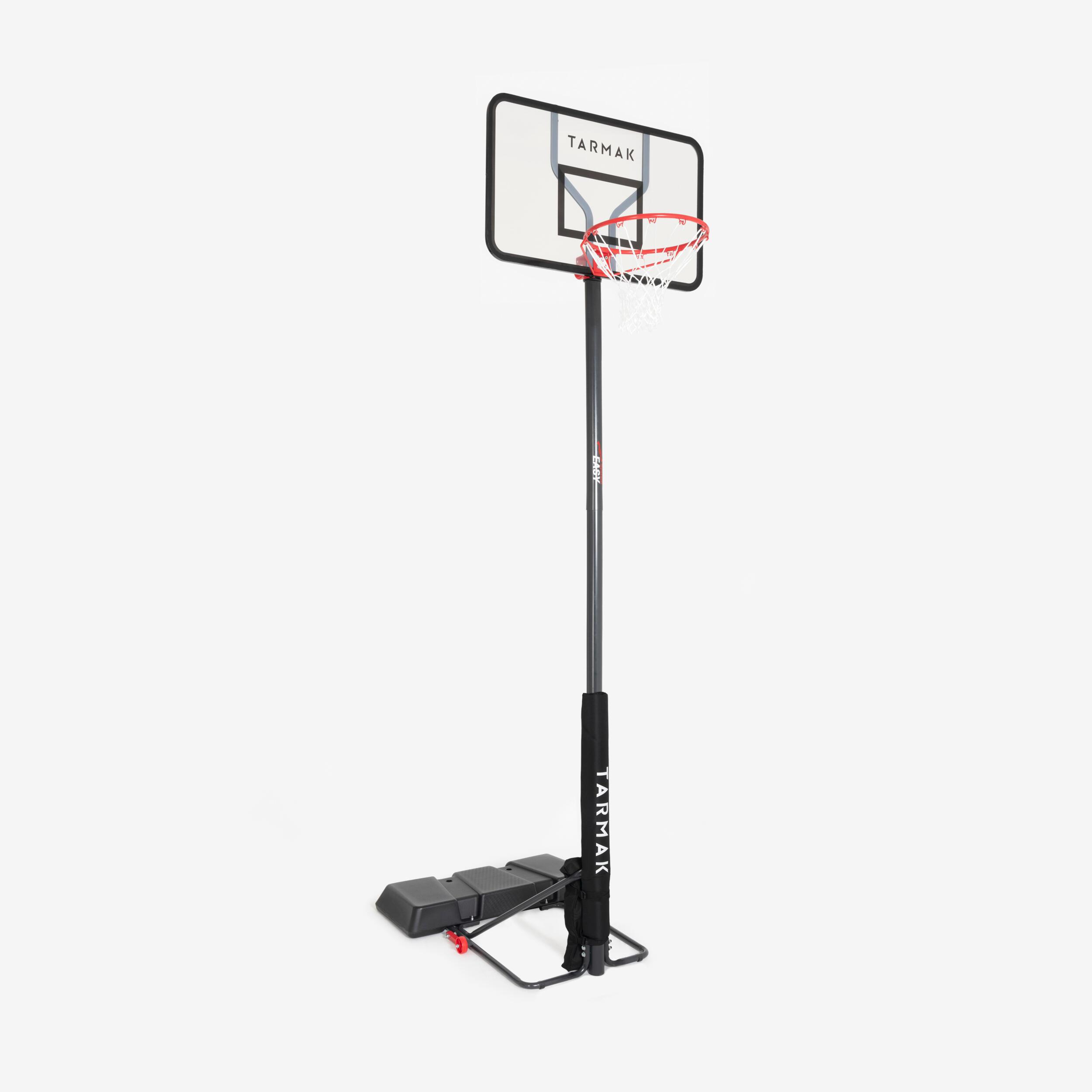 Image of Basketballnetz - B100 Easy Plexi Unisex Schwarz Leicht ONE SIZE