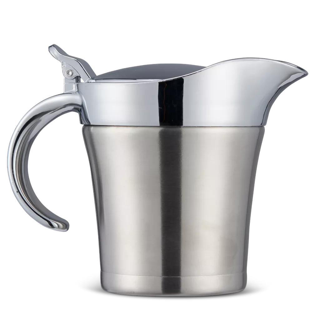 Oak & steel - Saucière en acier inoxydable, One Size, Argent