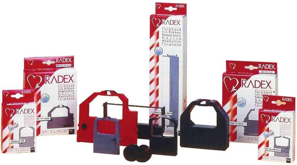 KORES  KORES Farbband Nylon schwarz R9/409 zu Oki ML 390/391 8mmx1,8m 