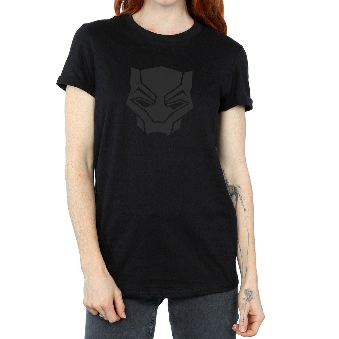 MARVEL  Black On Black TShirt 