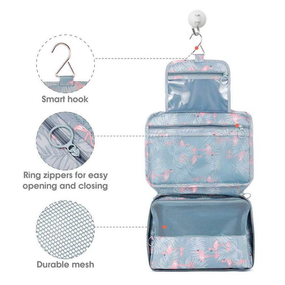 Only-bags.store Trousse de Toilette à Suspendre avec Crochet  