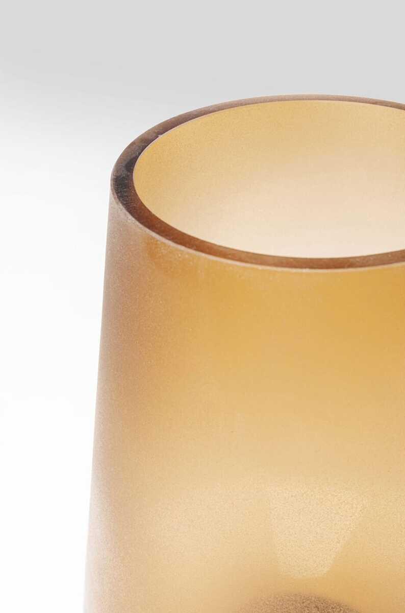 KARE Design Vaso Noble Ring ambra opaca 26  