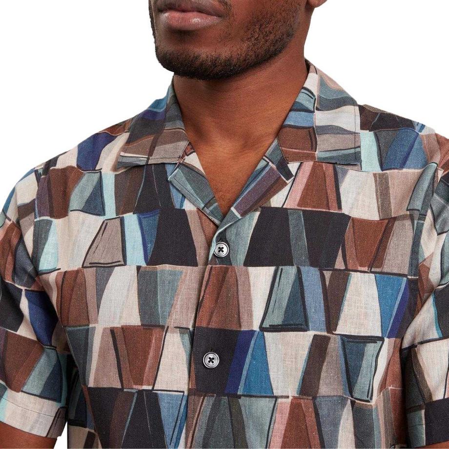 TED BAKER  Chemise Motiftyle Géométrique 