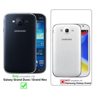 Cadorabo  Housse compatible avec Samsung Galaxy GRAND PRIME - Coque de protection avec fermeture magnétique, fonction de support et compartiment pour carte 