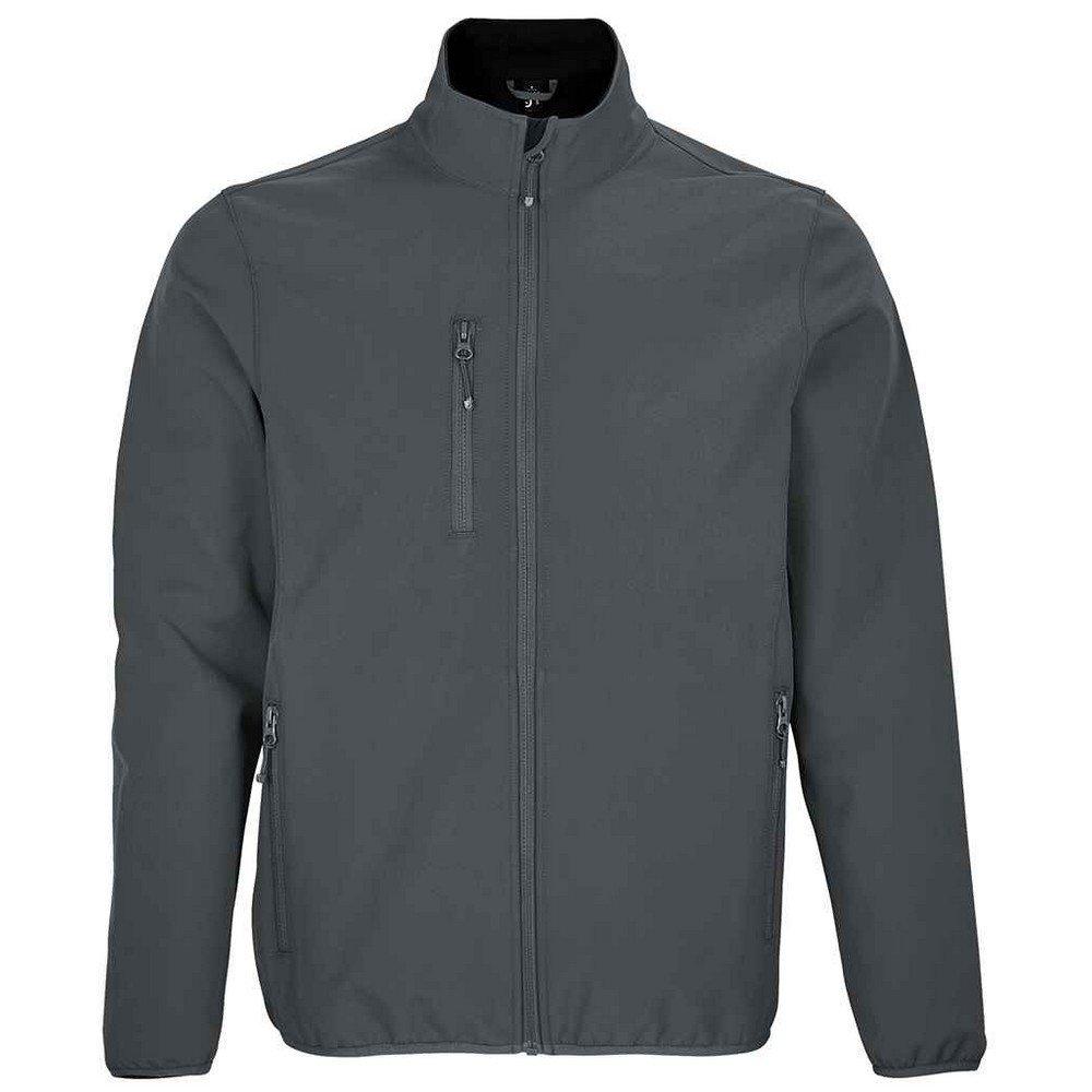 Image of Falcon Softshelljacke Herren Charcoal Black S