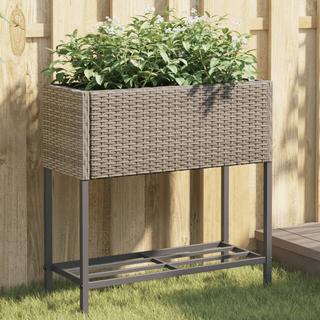 VidaXL Pflanzkübel poly-rattan  