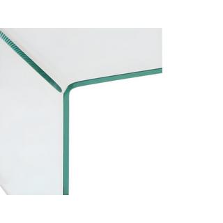 Vente-unique Comodino Vetro temperato curvo SUZANA  