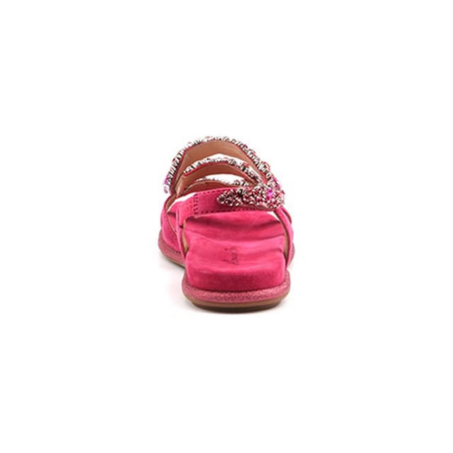 Alma En Pena AP383-36 Verzierte flache Sandalen  